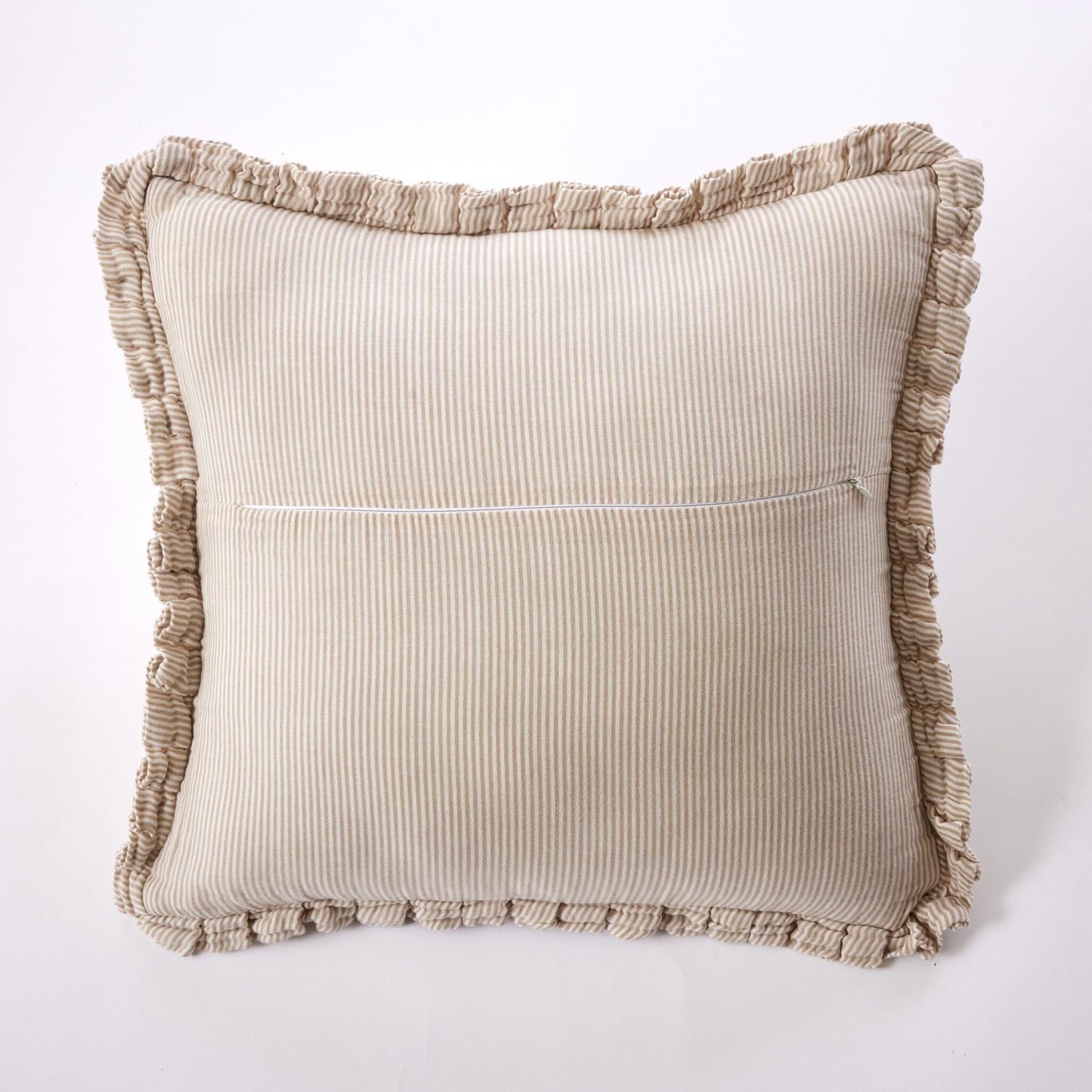 Coussin déhoussable ROMIE Ficelle