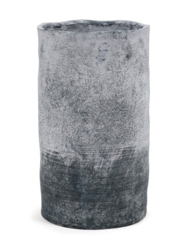 Vase - blanc gris rustique