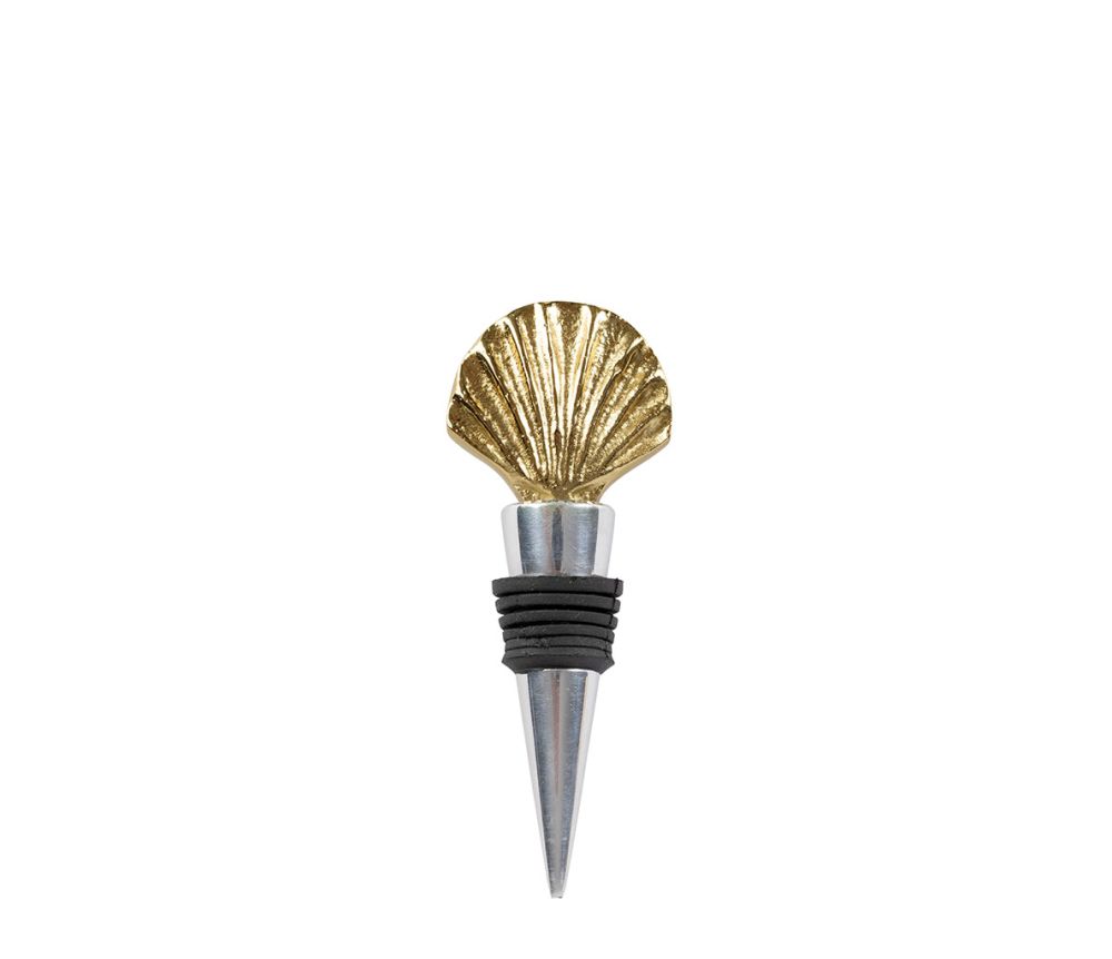 Bouchon bouteille St-Jacques Sunny doré – 10,5 x 4 cm