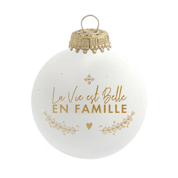 Boules de Noël - Phrases