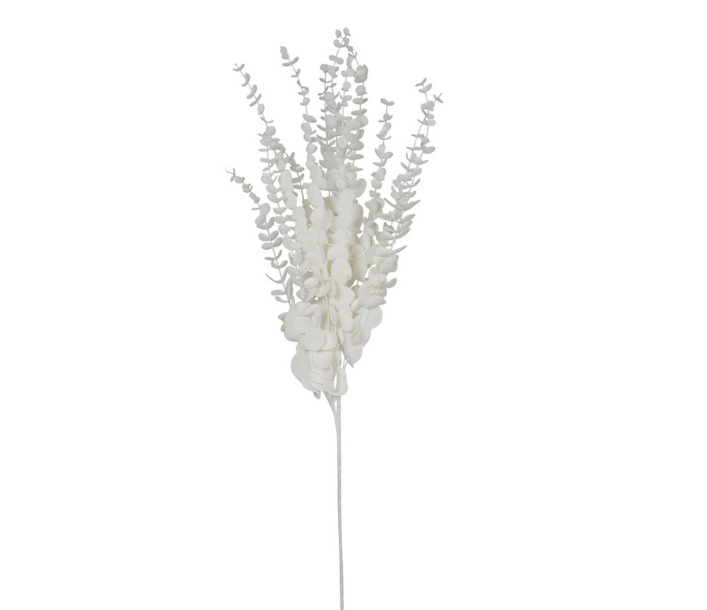 Branchage Ceropia Blanc – H118 cm