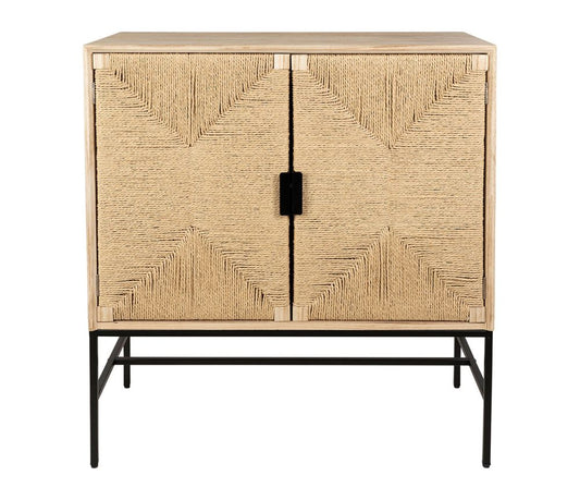 Buffet tissé 2 portes 80X40XH90CM