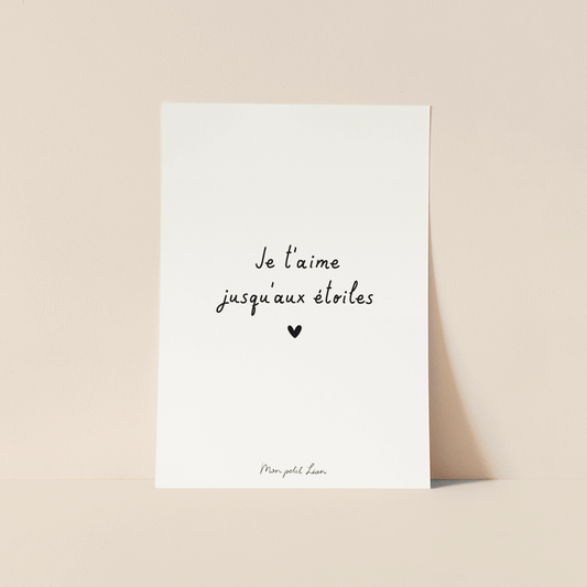 Carte Citation A6 – Thème Amour