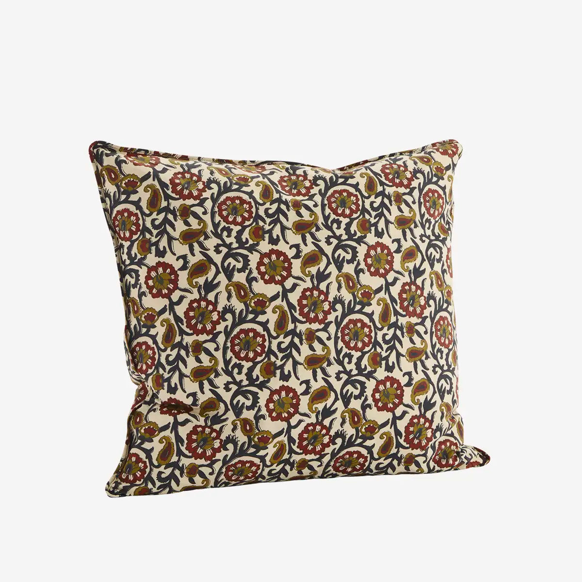 Housse de Coussin Imprimée fleurie