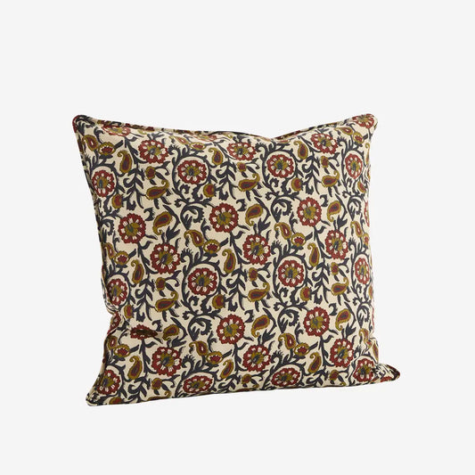 Housse de Coussin Imprimée fleurie