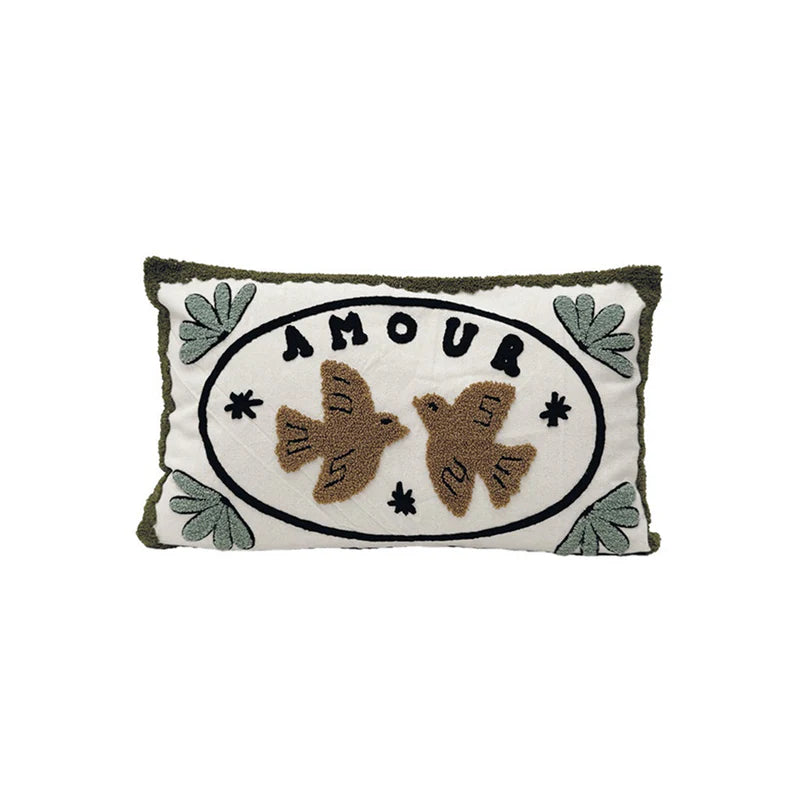 Coussin influence oiseaux