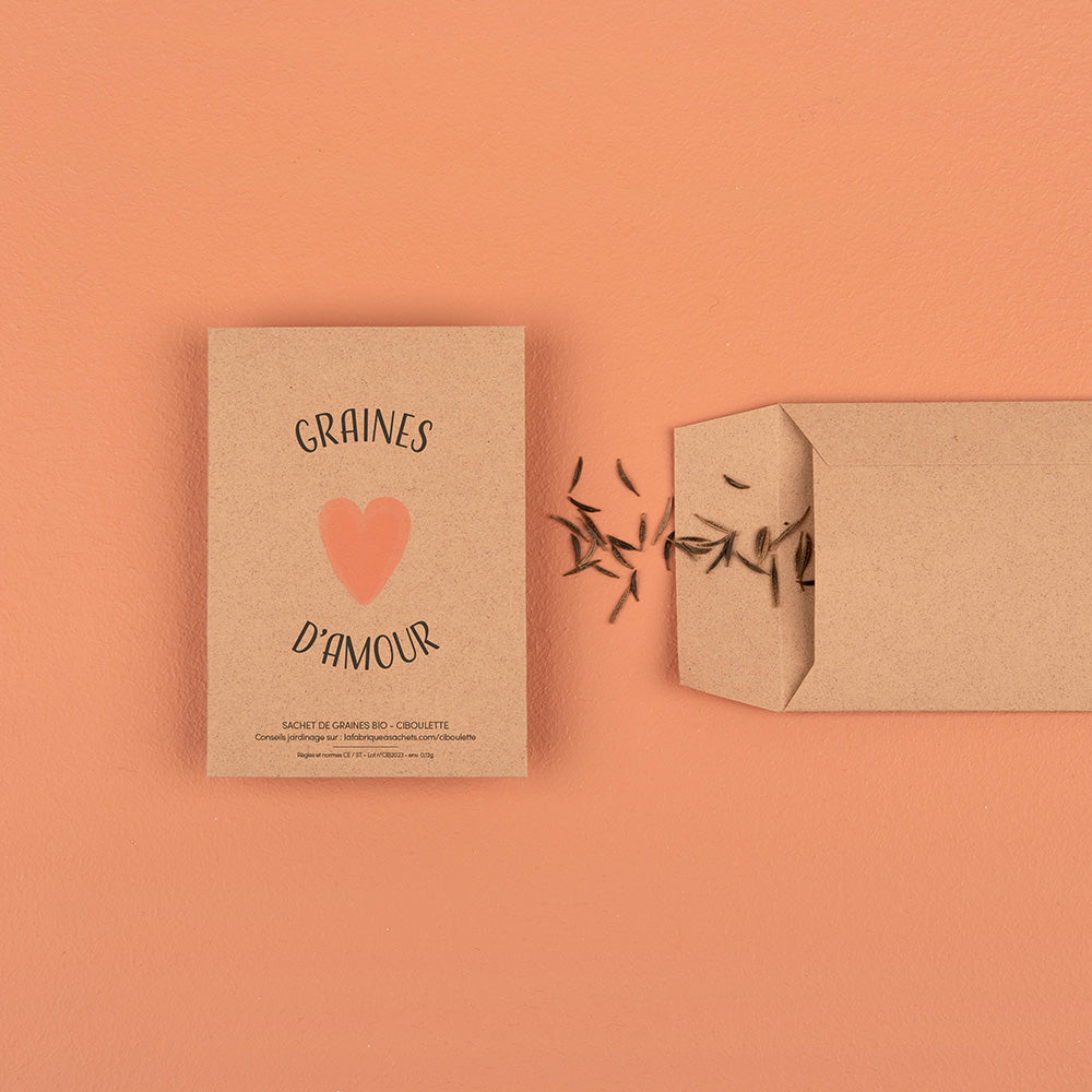 Sachet de graines à planter