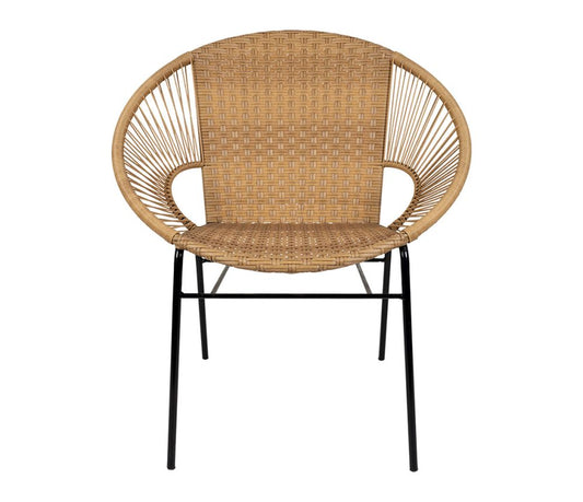 FAUTEUIL ROND BEIGE
