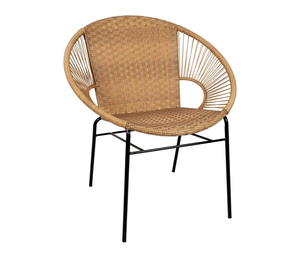 FAUTEUIL ROND BEIGE