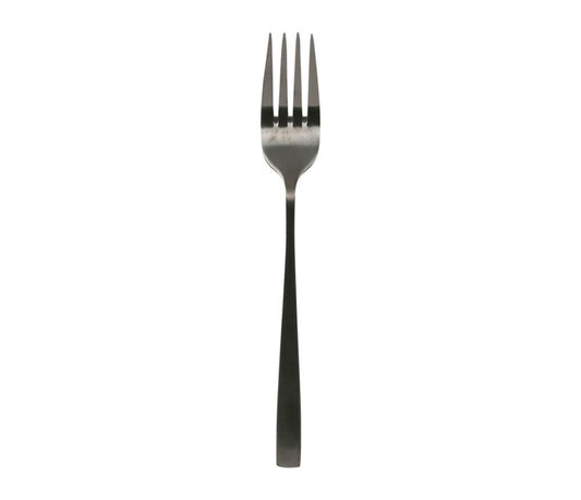 Couvert Ablis Noir Mat en Inox 18/0