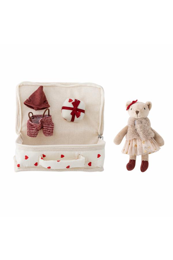 Lara Poupée, Multicolore, Coton L15xH5xW10 cm, Set of 6