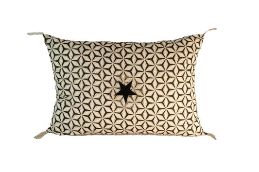 Housse de coussin - Stars - carbone - 40x60