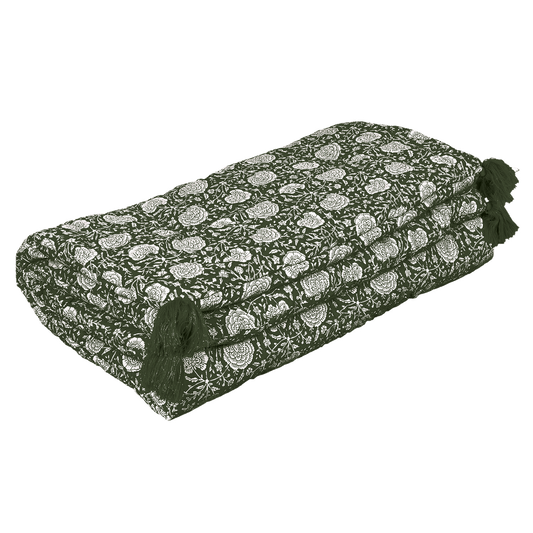 Sofa Cover Print Pipar Kaki – Rembourré 80 × 200 cm