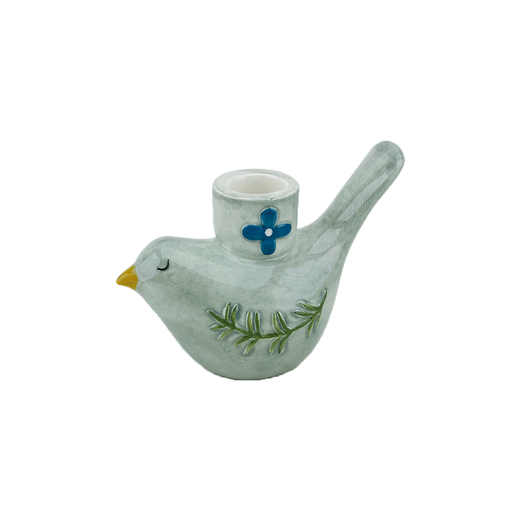 Bougeoir oiseau PM – L12 x P6 x H9 cm