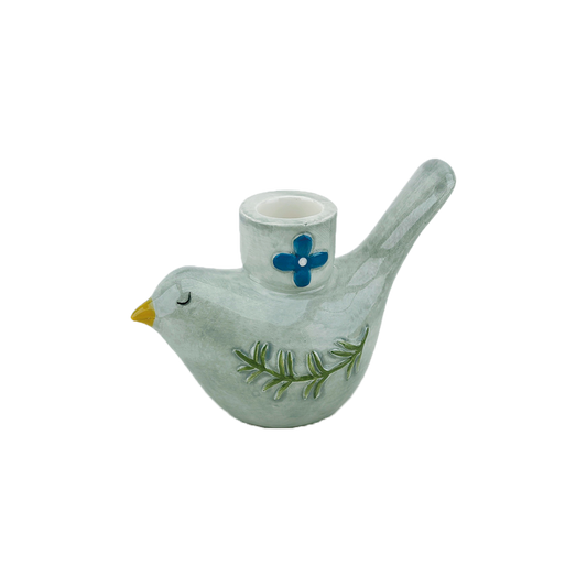 Bougeoir oiseau PM – L12 x P6 x H9 cm