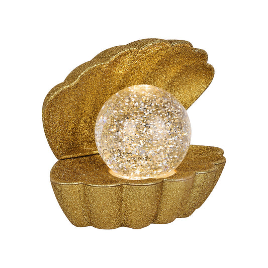Lampe décorative Coki doré disco – à piles – L17,5 x P12,5 x H15 cm