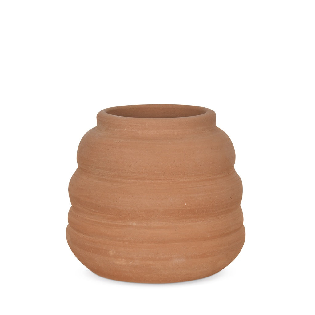 Vase terracota Pluriel - D15,5 H14,5cm
