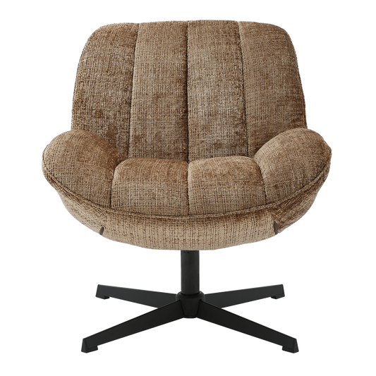 Fauteuil Pauline – chenille sable