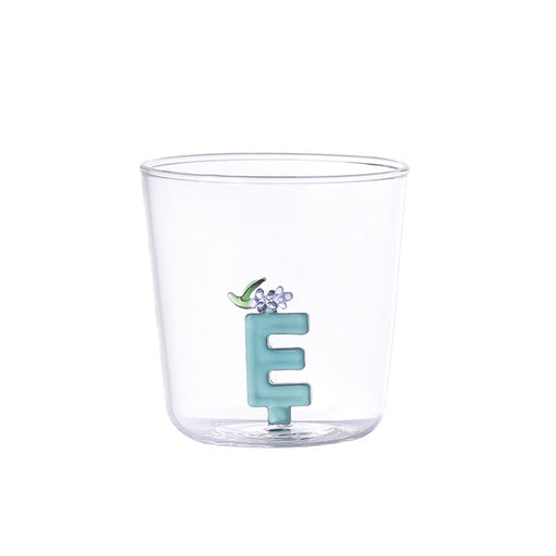 Verre nature alphabet Abeille