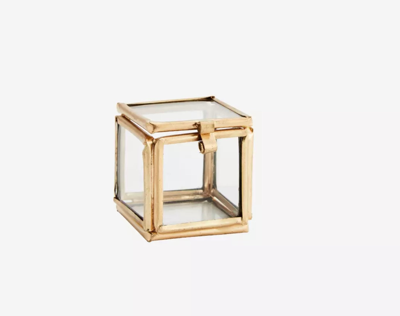 Boite en verre carré