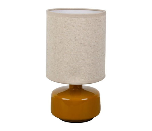 Lampe Cyclio – Curry – Ø12/14 × H26 cm