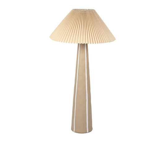 Lampe haute paese écru 52x103 céramique