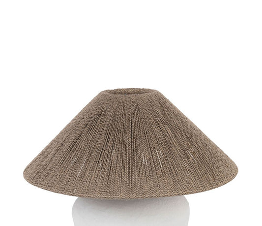 Lampe Quintao Blanc & Naturel en Fer et Papier