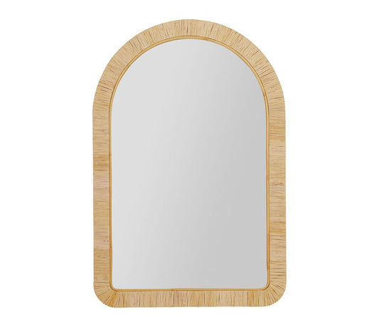MIROIR EN ROTIN NATUREL 60,5 x 90,5 CM