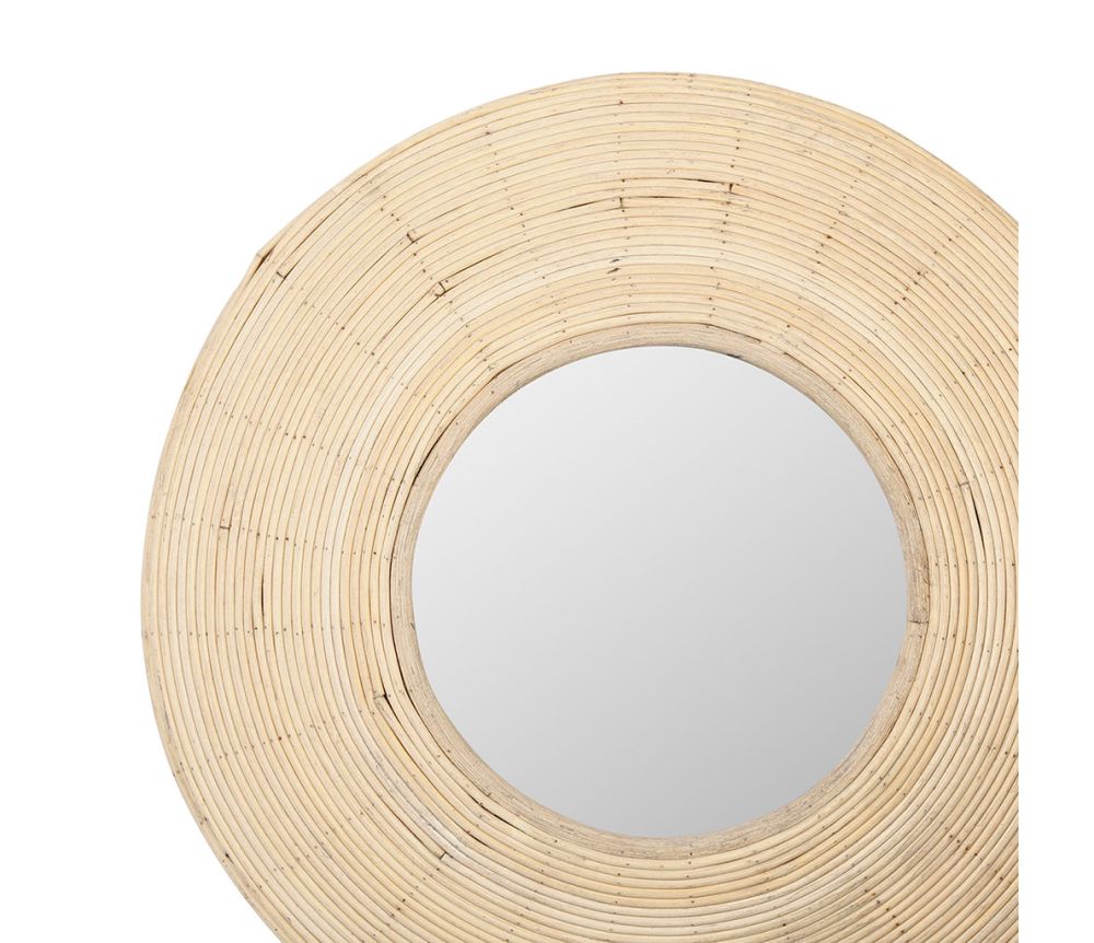 Miroir Tamba Naturel D40 x 5,5 cm – SEMA Design