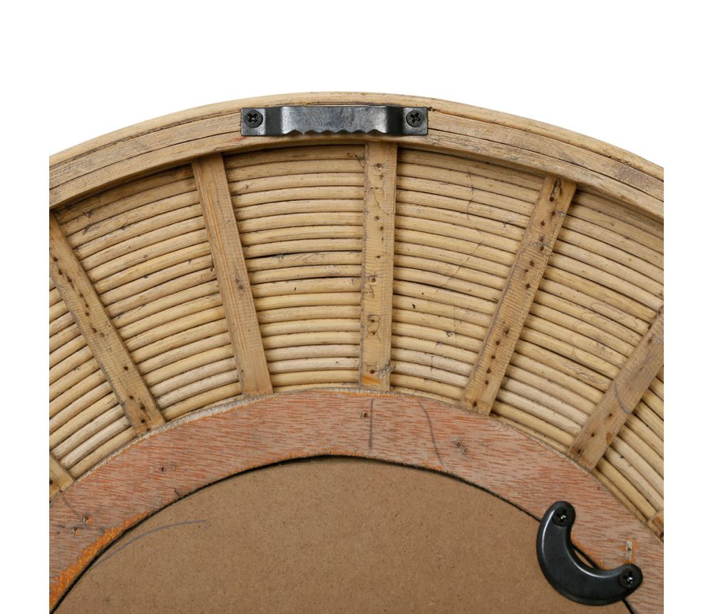 Miroir Tamba Naturel D40 x 5,5 cm – SEMA Design