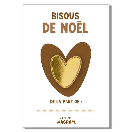 Pin's coeur noël