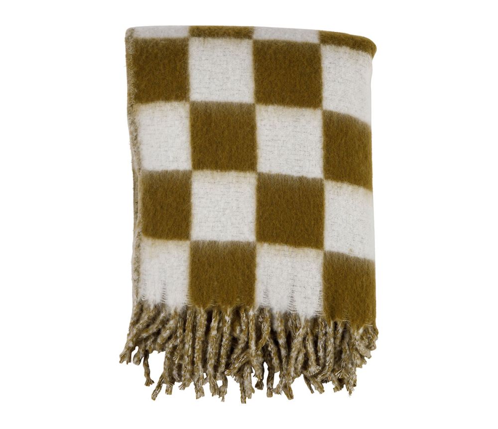 Plaid Damier - 130 × 170 cm