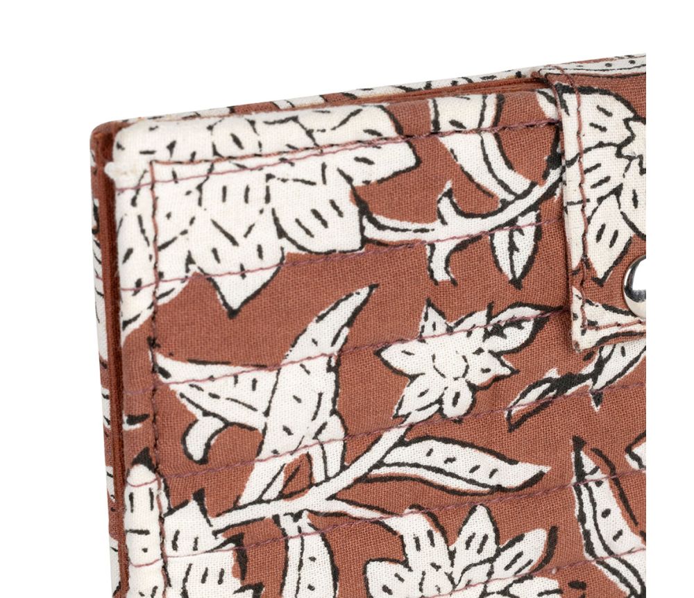 Étui Passeport Flaura Rouge – 16 x 11 cm – Coton & Carton