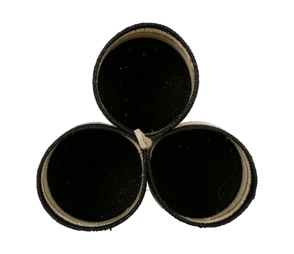 Porte Ustensiles Sumatra Naturel & Noir