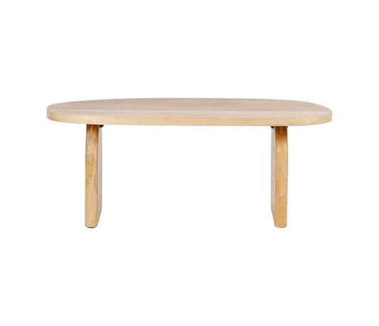 Table basse Organic naturel – 90 x 46 x H36,5 cm – Bois de manguier