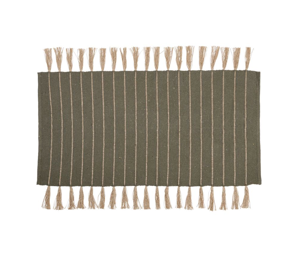 TAPIS KOLORE KAKI 140X70CM