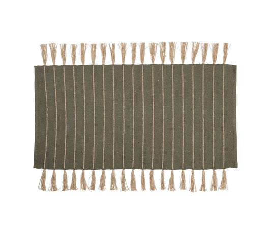 TAPIS KOLORE KAKI 140X70CM