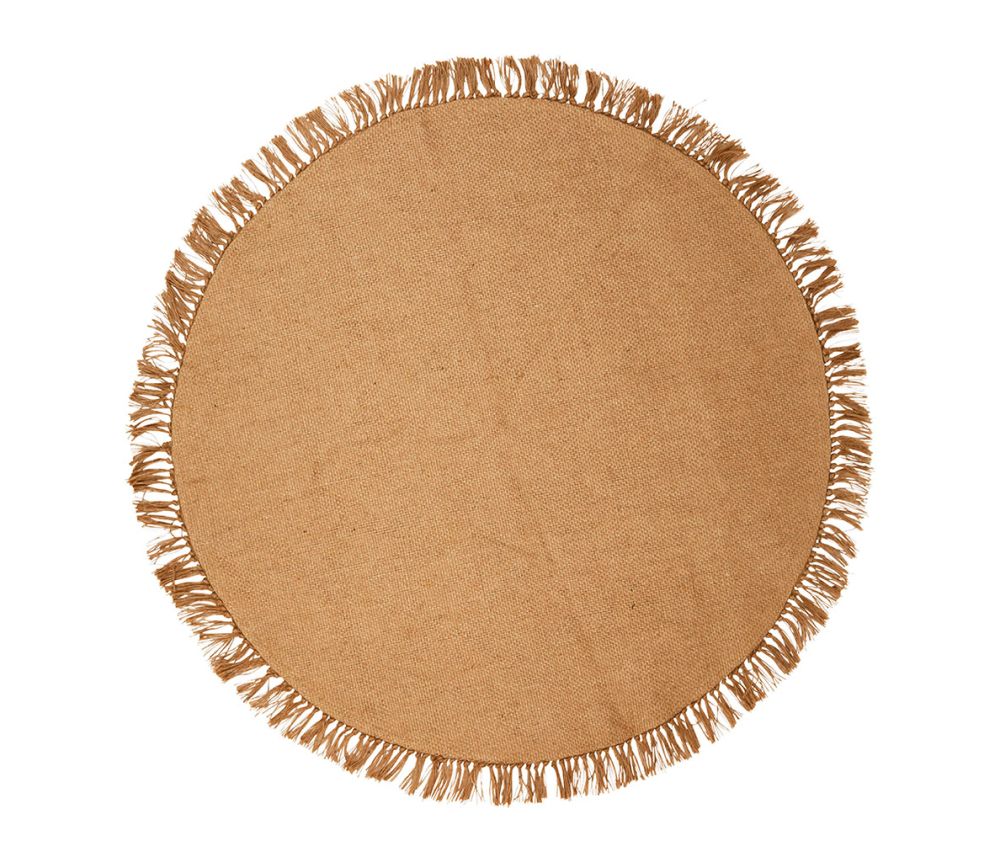 Tapis rond jute naturel – Ø 120 cm