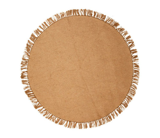 Tapis rond jute naturel – Ø 120 cm