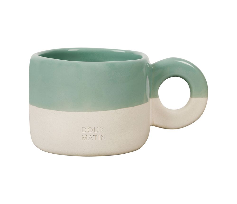 Tasse à thé « Doux Matin » Réveil Gourmand – Sauge – 30 cl