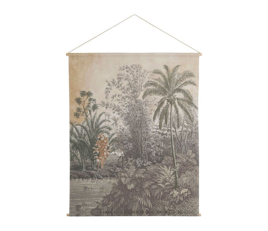 TOILE JUNGLE TOIL-IMP – 125 × 150 cm – TISSU + SAPIN