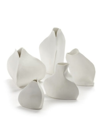 Vase - WHITE - Porcelaine