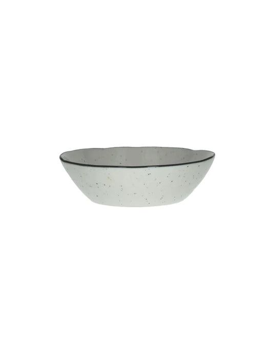 BASIL - bol à soupe - porcelaine - DIA 18 x H 5 cm - blanc