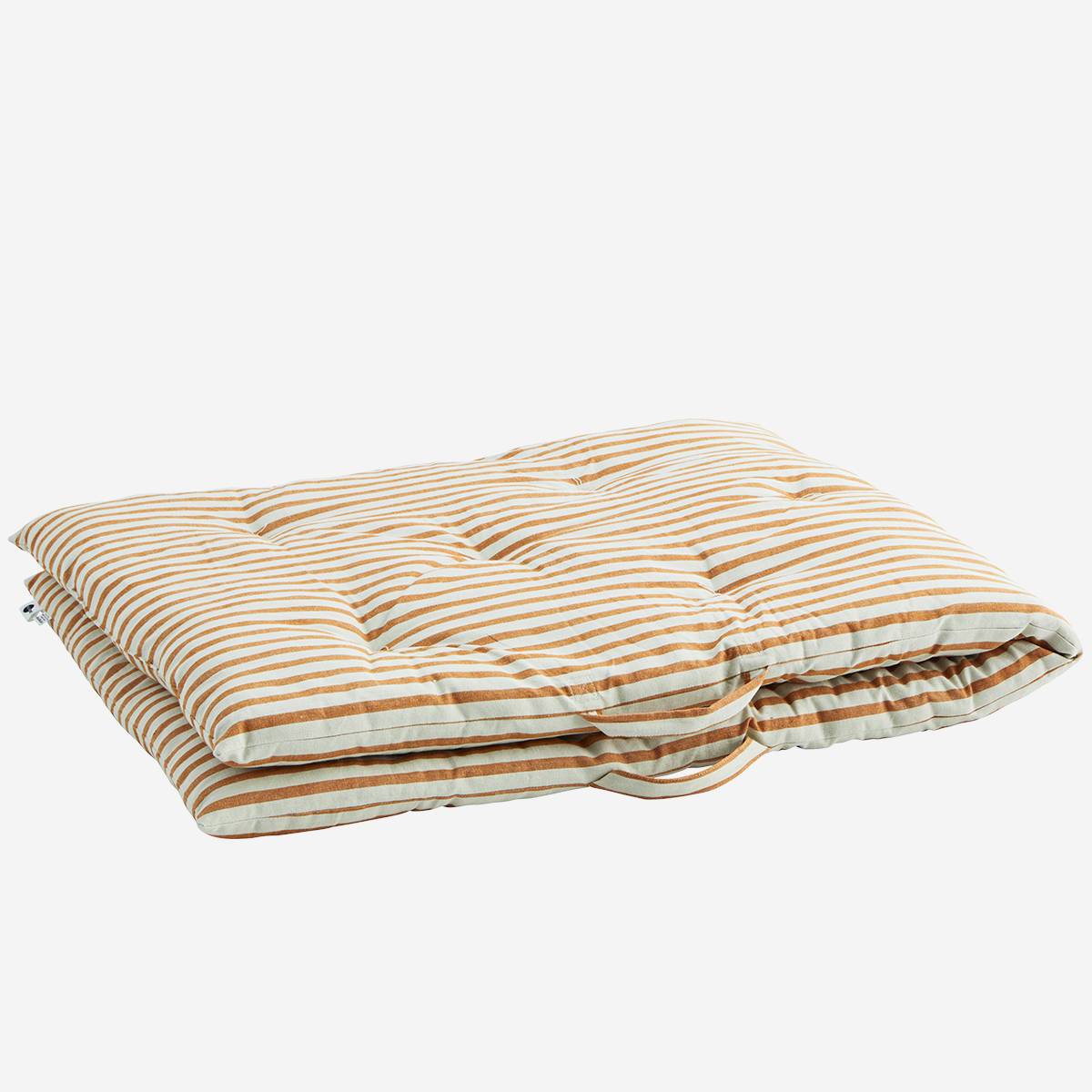 Matelas en coton rayé